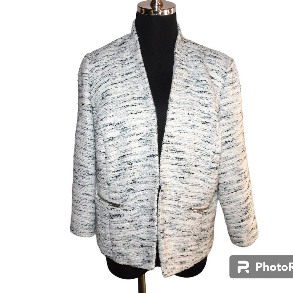 Cynthia Rowley Jacket With Hook & Loop Closure 2 … - image 1